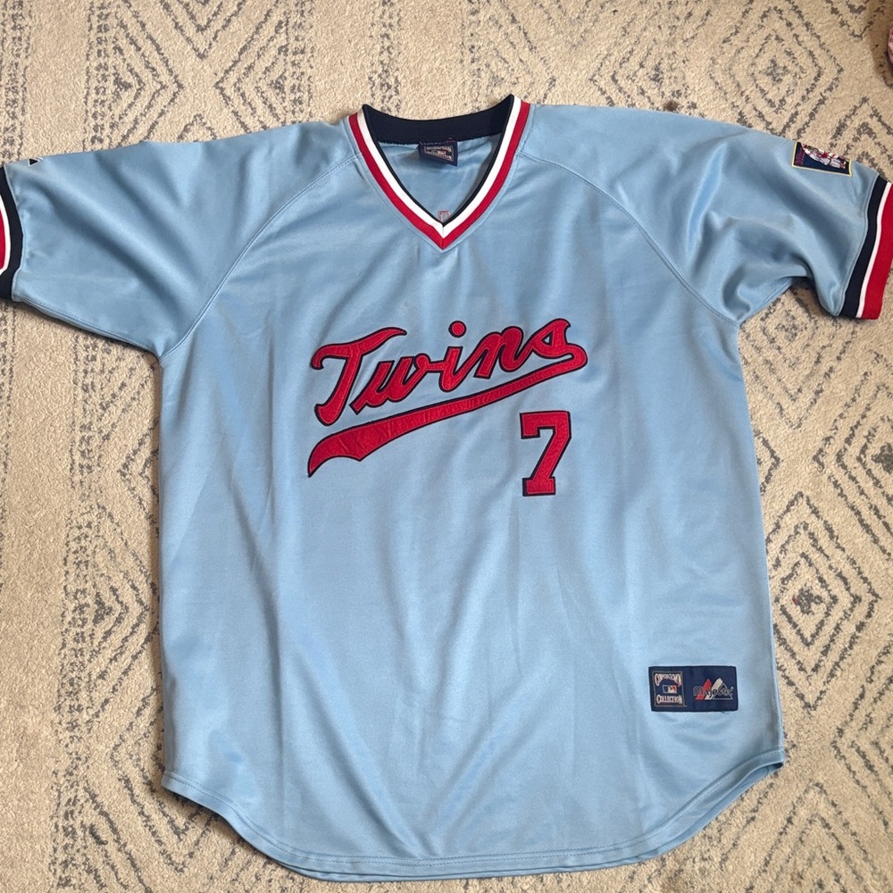 Minnesota Twins Light Blue Jersey